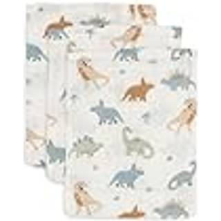 Jollein Vaskehandske Musselin 3-pak, Roarsome