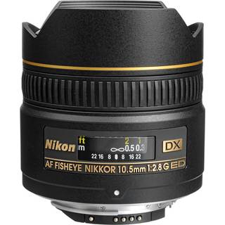 Nikon 10.5mm f2.8G ED AF DX + Gratis UV Filter (Kampagne)