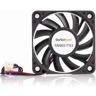StarTech.com Case Fan 60mm - FAN6X1TX3 - Kabinet køler - 60mm - Sort