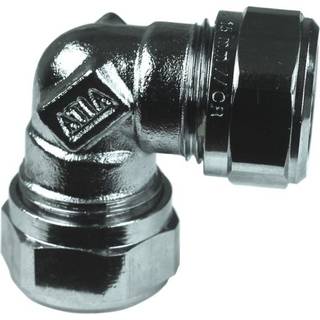 Gelia Klemmeringskobling, vinkel, kobber-kobber 22 mm, obehandlad
