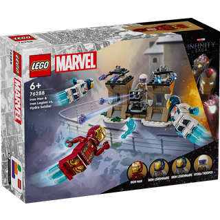 Super Heroes Iron Man Og Iron Legion Mod Hydra-Soldat - 76288