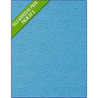 Skridsikker måtte / skridsikring båd Treadmaster Comfort Grip Smooth Pattern (PSA) Light Blue, 412 x 203 x 2 mm, 2-pack