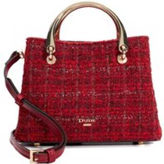 Dune London Dune London Red Dinkydorrien Mini Metal Handle Tote Bag