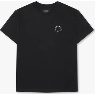 7 Days Active - Organic Regular Tee - T-shirts til mænd -  Black - M