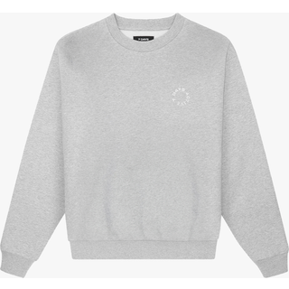 7 Days Active - Organic Regular Crewneck - Sweatshirts og trøjer til herre -  Heather Grey - L