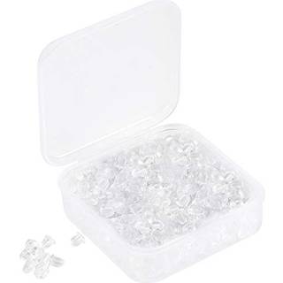 ?reringer p? backs for studs 500 pcs klare kuglekoblingsproppere ?re sikkerhed ryg puder til fiskekrog ?reringe st?nger b?jler hypoallergenisk