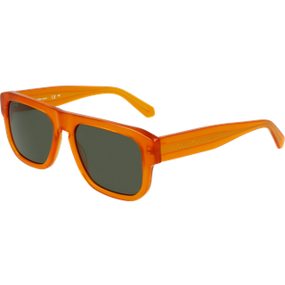 Calvin Klein Mand CKJ24607S 201 Solbriller Acetat Havana Firkantet Normal