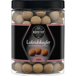 Nordthy Stærke Lakridskugler med chokolade, 600g