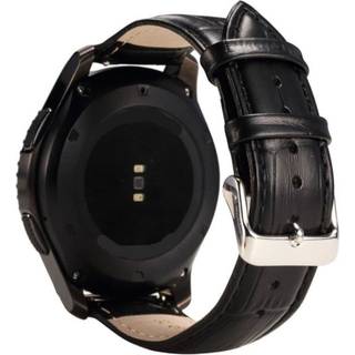 Samsung Gear S3 erstatnings-urrem i kunstlæder med krokodille tekstur - Brun