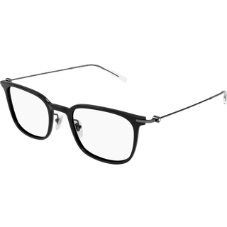Montblanc Mand MB0100O 005 Optiske stel Plast Sort Firkantet