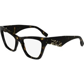 Karl Lagerfeld Kvinde KL6171 242 Optiske stel Acetat Havana Cat Eye Normal