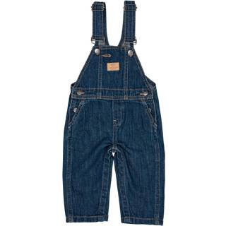 Copenhagen Colors Organic Baby Overalls Dark Indigo Blue Washed 62 cm Blå 62 cm Unisex