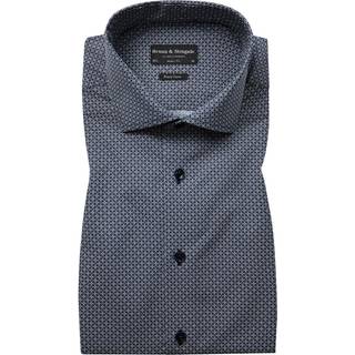 Dwight Skjorte, Dark Blue, 40