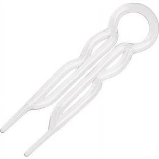 Gode ????rdage h?rstifter - plast U -formet magiske greb h?rl?r St?rke holdbare stifter til fint tykt og langt h?r h?rstyling tilbeh?r s?t p? 20