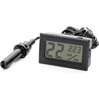 Hygrometer & Termometer - Måler luftfugtighed & temperatur
