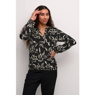 Kaffe KAditte Bluse - Sort - Str 38 - Damer