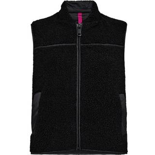 Mos Mosh Mmrowe Teddy Waistcoat Waistcoats 165230 Black (XS)