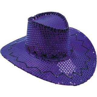 Lilla paillet cowboyhat