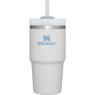 Stanley Quencher H2.0 Flowstate rustfrit st?l vakuumisoleret tumbler med l?g og halm til vand is -te eller kaffe smoothie og mere t?ge 20 oz