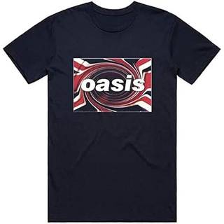 Oasis - Oasis Unisex T-Shirt: Union Jack (Navy Blue)