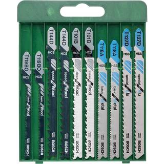 Bosch Accessories 2609256746 10 dele stiksavsblad-sæt T skaft 10 stk