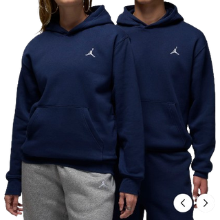 Jordan Essential Fleece Hættetrøje Herre, Midnight Navy - S