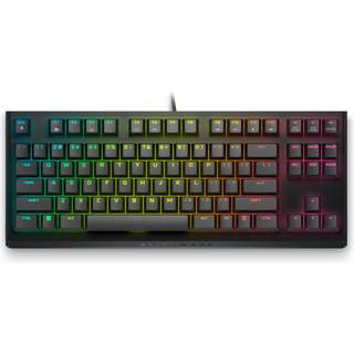 Dell Alienware AW420K - Dark Side of the Moon - Gaming Tastatur - US English - Sort