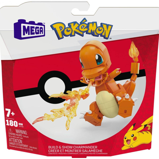 Mega Construx Pokémon Charmander - 180 byggeklodser