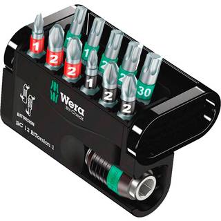 Wera Bit-Check 12 BiTorsion 1 SB 12 pieces