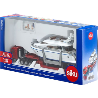 Siku transportbil med yacht 1:87