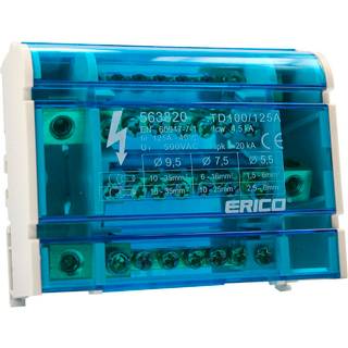 NVENT Distributions blok 80A 4P 1I25 3U6 3U4