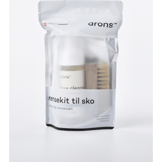 Rensekit til sko | Sneaker Rens | Rens til Sko (Sæbe + Børste)