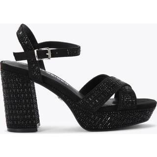 KG Kurt Geiger Fleur Platform Black SandalsEU 37 (UK 4)