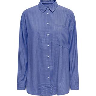 ONLY dame skjorte ONLMAGGIE - Amparo Blue WHITE - S