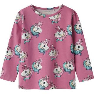 Name It Mauve Orchid Unicorn Top