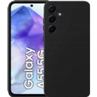 Svart Bagskal til Samsung Galaxy A55 med tyndt og fleksibelt design