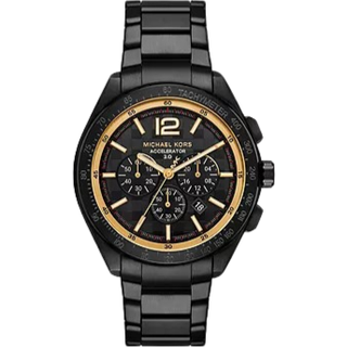 MK Oversized Accelerator 2.0 Black-Tone Watch - Black - Michael Kors - ONE SIZE