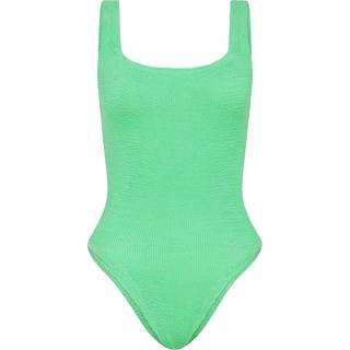 Hunza G Square-neck swimsuit - green - One Size