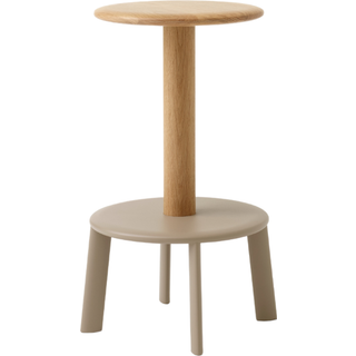 &Tradition Massif Av39 Barstol 65 Cm / Gråbeige - Barstole Massiv Eg - 137909