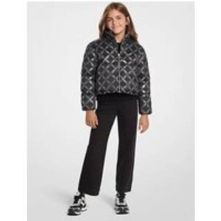 MK Empire Diamond Puffer Jacket - Black - Michael Kors - 10Y