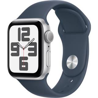 Apple Watch SE GPS 40 mm, Midnat aluminium urkasse med Midnat sportsrem - M/L ➞ På lager - klar til afhentning