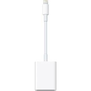 Apple Lightning to SD-card camera reader ➞ På lager - klar til afhentning