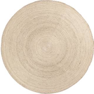 Dixie Elin tæppe natural grey Ø150 cm