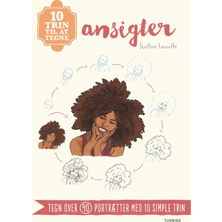 10 trin til at tegne ansigter