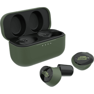 ISOtunes Sport CALIBER Støjdæmpende Bluetooth Høreværn til Skydning - Grøn