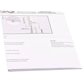 Electrolux skabelon, dørpanel, glidehængsel 140035669161