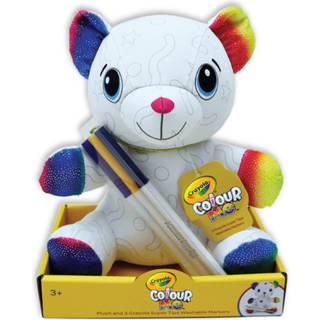 Crayola Color and Plush Bamse 23 cm