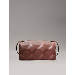 Calvin Klein Skuldertaske Diamant Quilt - Brun