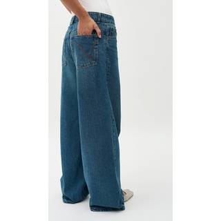 Global Funk Kross-G Jeans - Blå - str. S