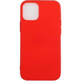 EIDERWOOD iPhone 12 Mini Mat Fleksibelt Plastik Mobil Cover - Rød